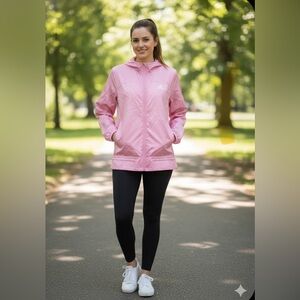 Adidas Women's Light Pink Ski Jacket